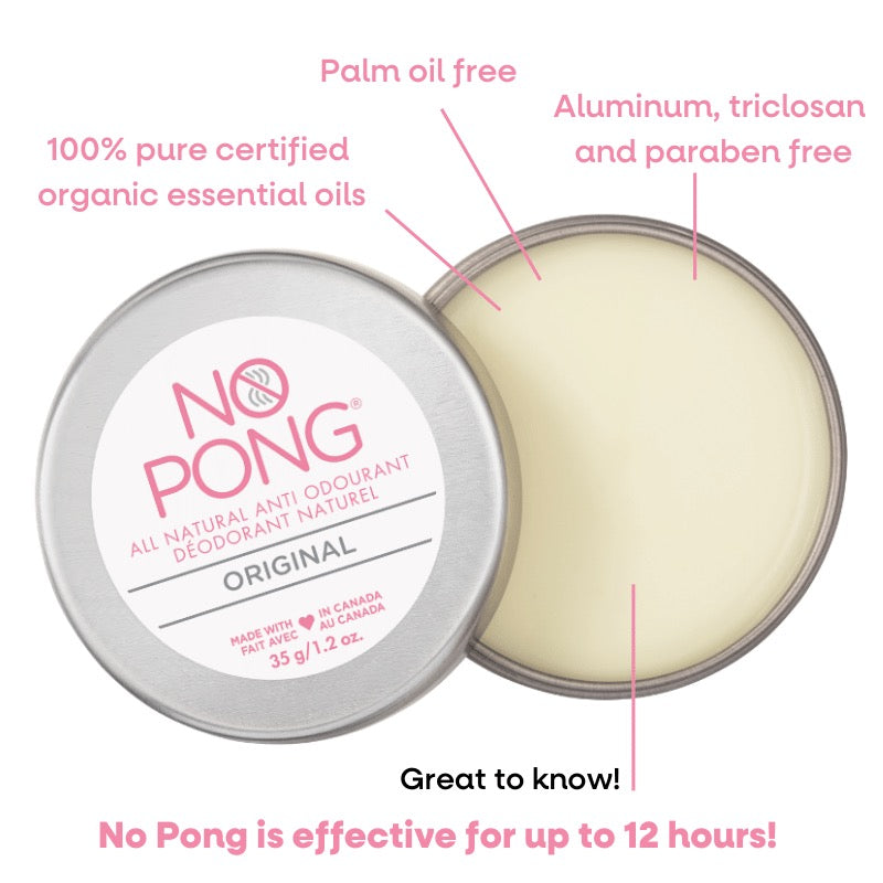 No Pong All-Natural Deodorant – Original