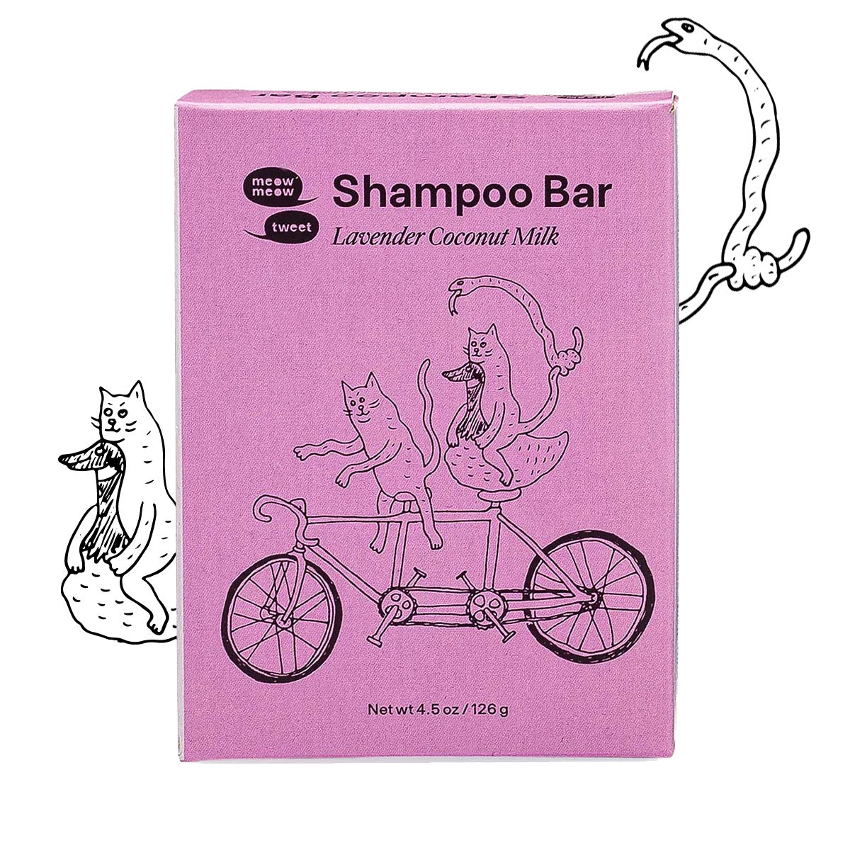 Shampoo Bar Lavender Coconut Milk