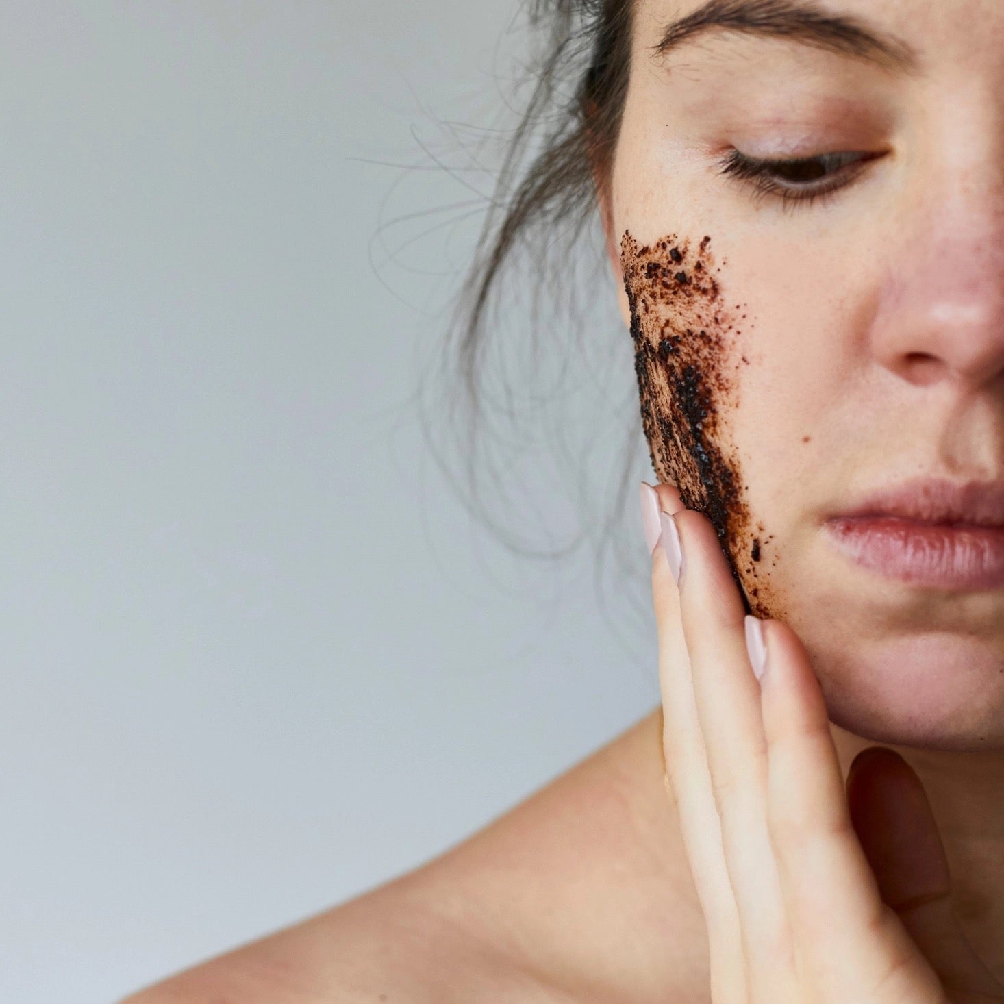 Coffee Face Scrub [Herbal] Vegan Exfoliator