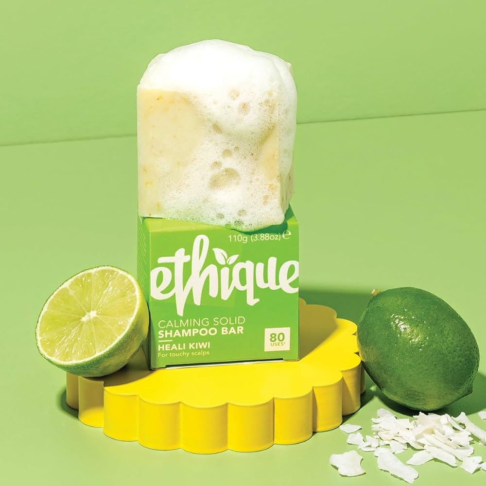 Ethique Solid Shampoo Bar – Heali Kiwi