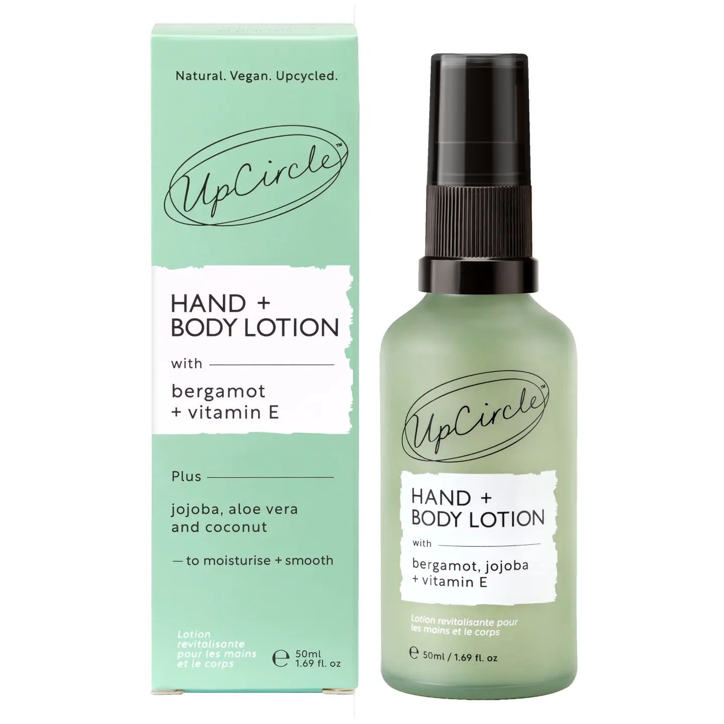 Beach Travel Size Hand + Body Lotion with Bergamot + Vitamin E