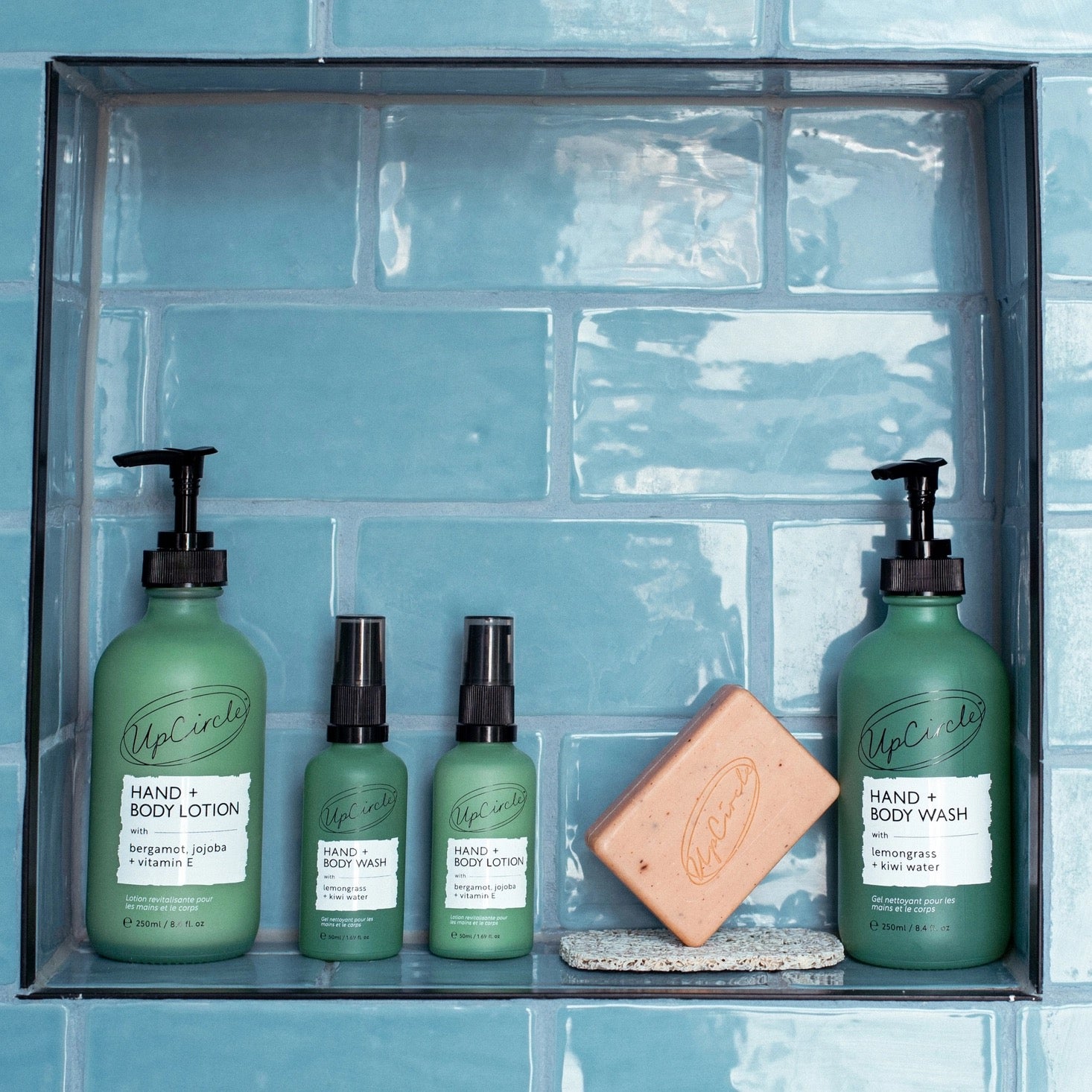 Beach Travel Size Hand + Body Lotion with Bergamot + Vitamin E