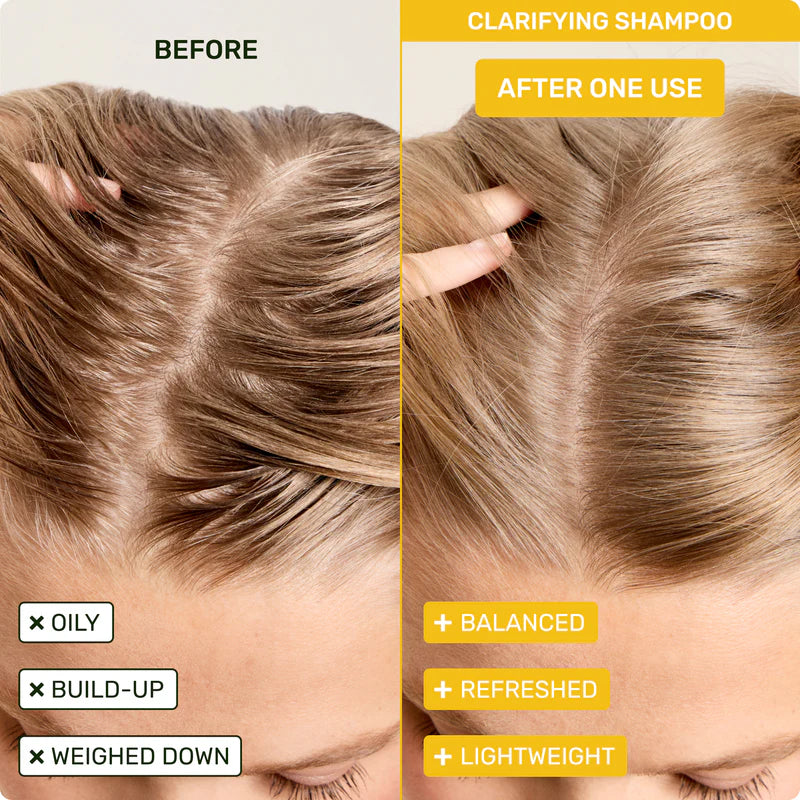 Shampoo and VOLUMISING Conditioner Bar Bundle — for oily hair and roots