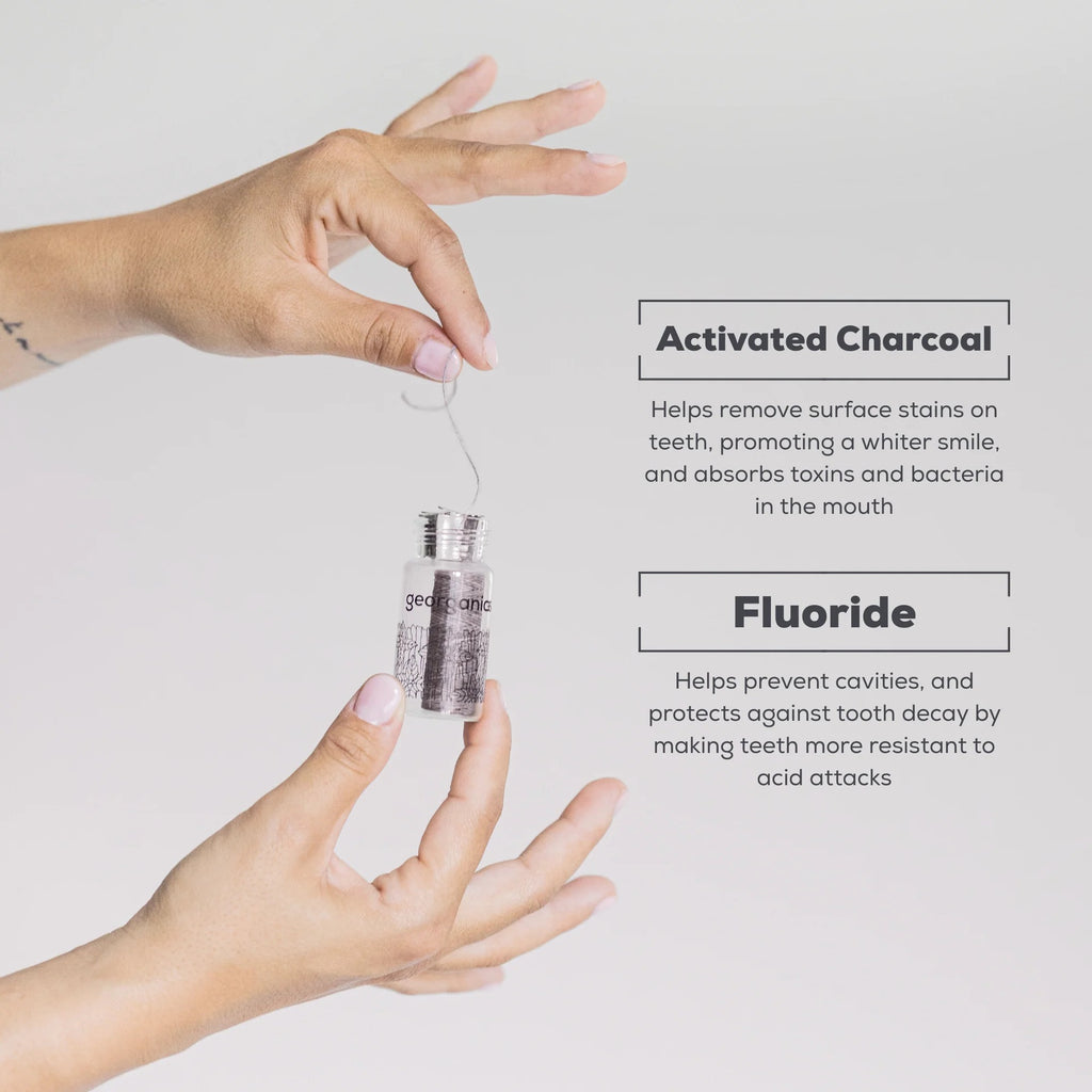 Fluoride Floss - Activated Charcoal
