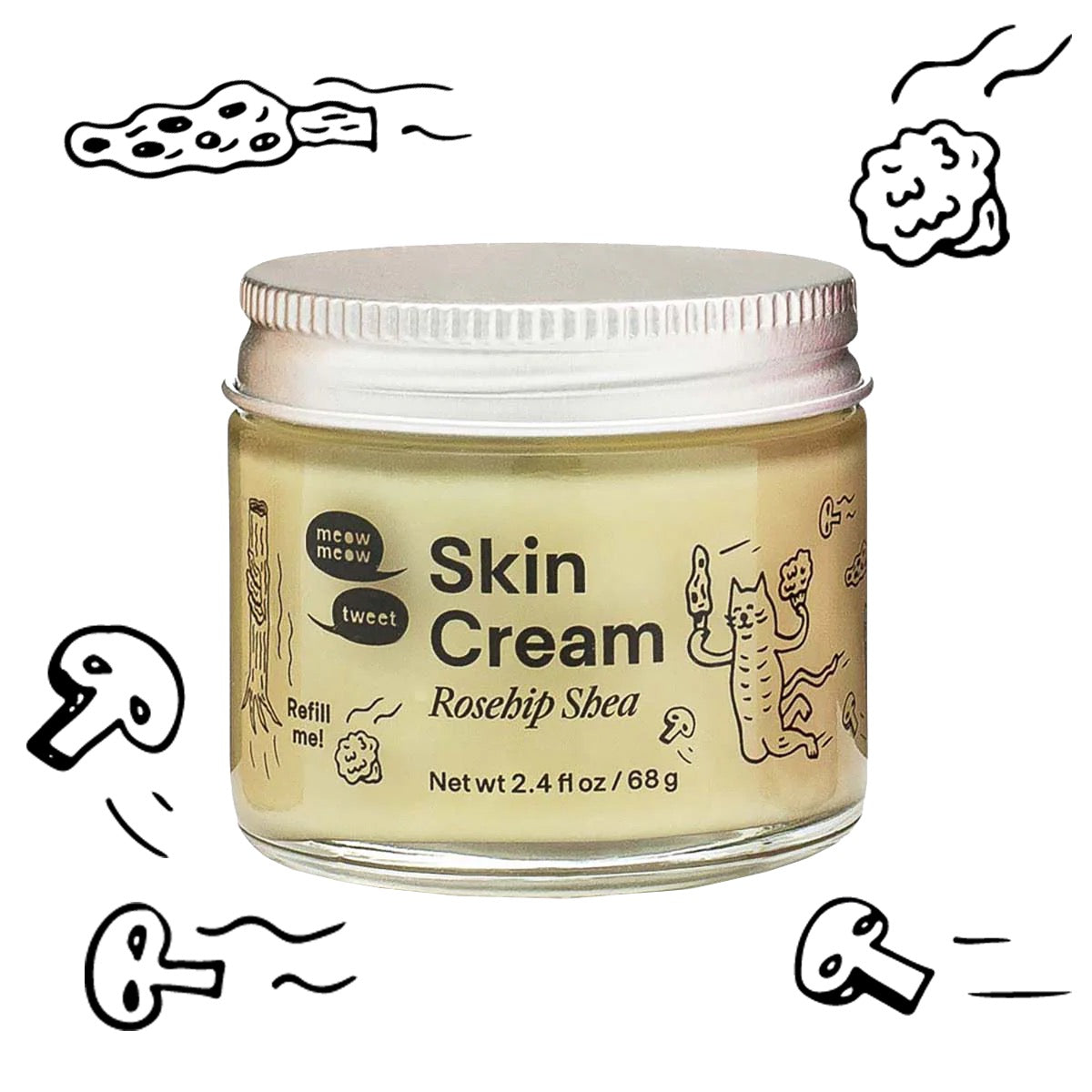 Skin Cream Rosehip Shea