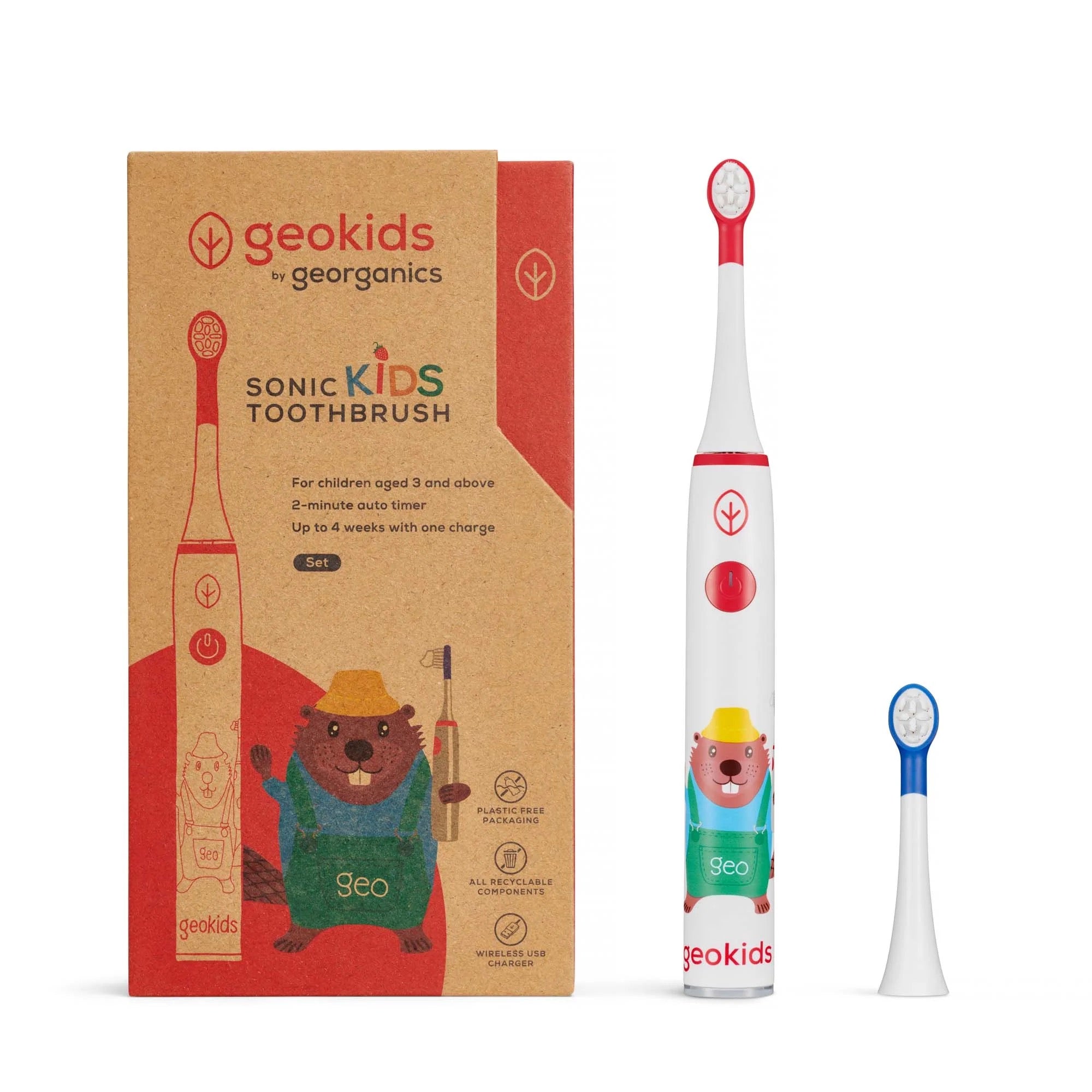 Sonic Toothbrush Set for Kids