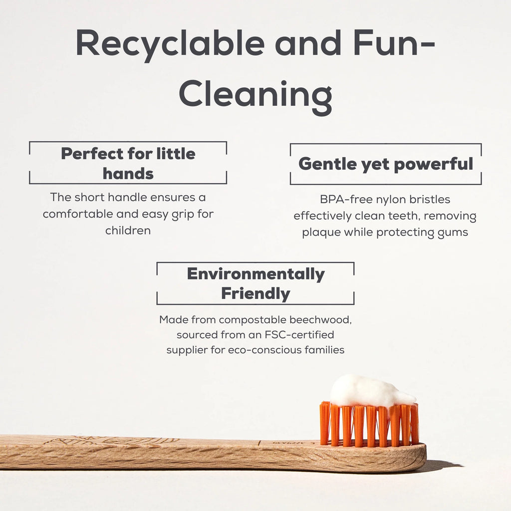 Beechwood Toothbrush - Kids