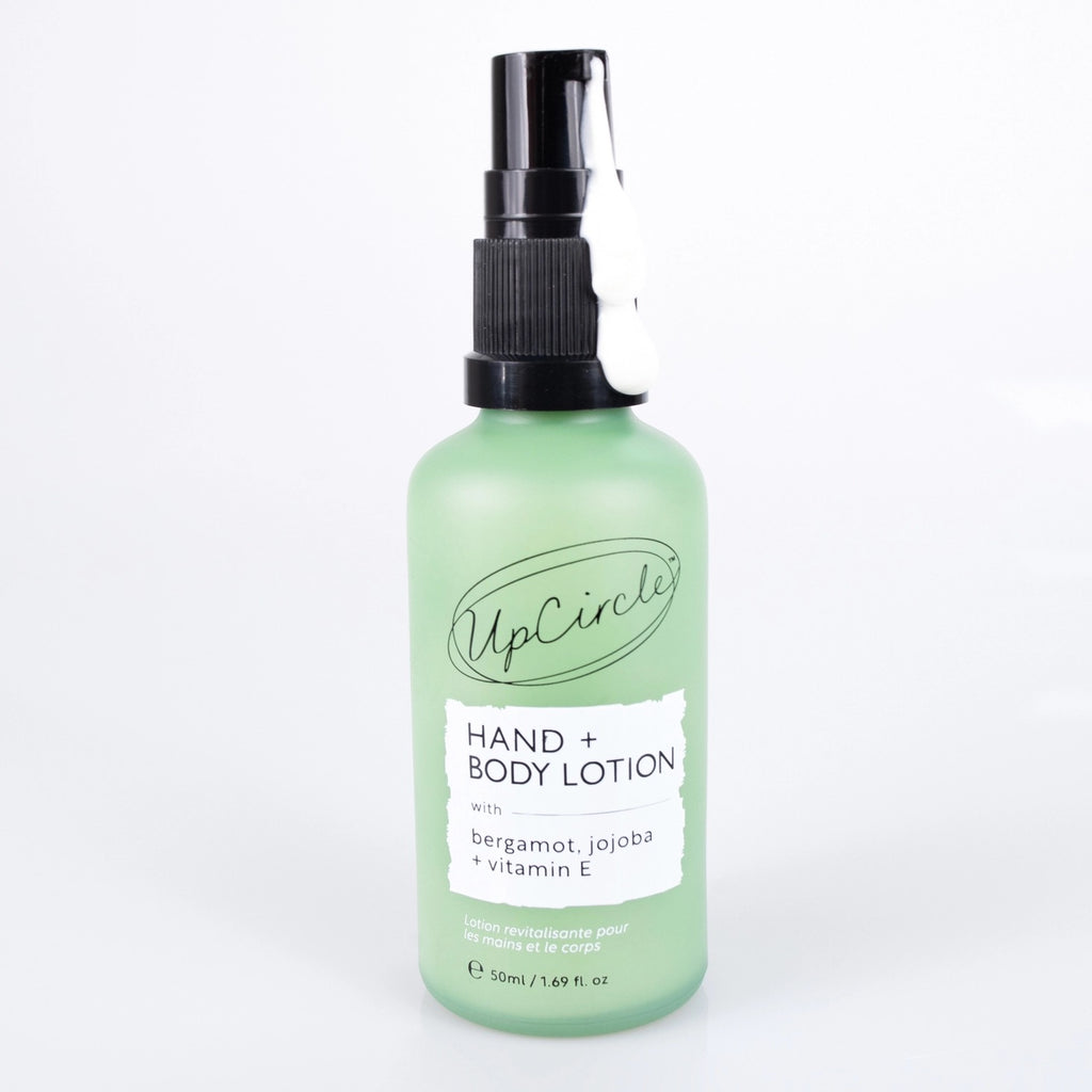 Beach Travel Size Hand + Body Lotion with Bergamot + Vitamin E