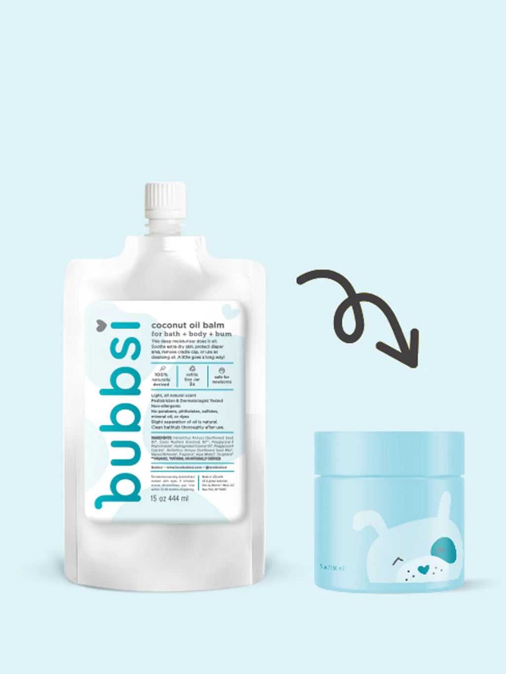 Bubbsi Baby Balm – Coconut + Shea