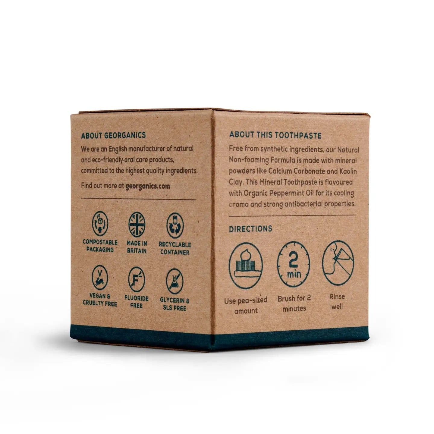 Fluoride Free Toothpaste - Peppermint