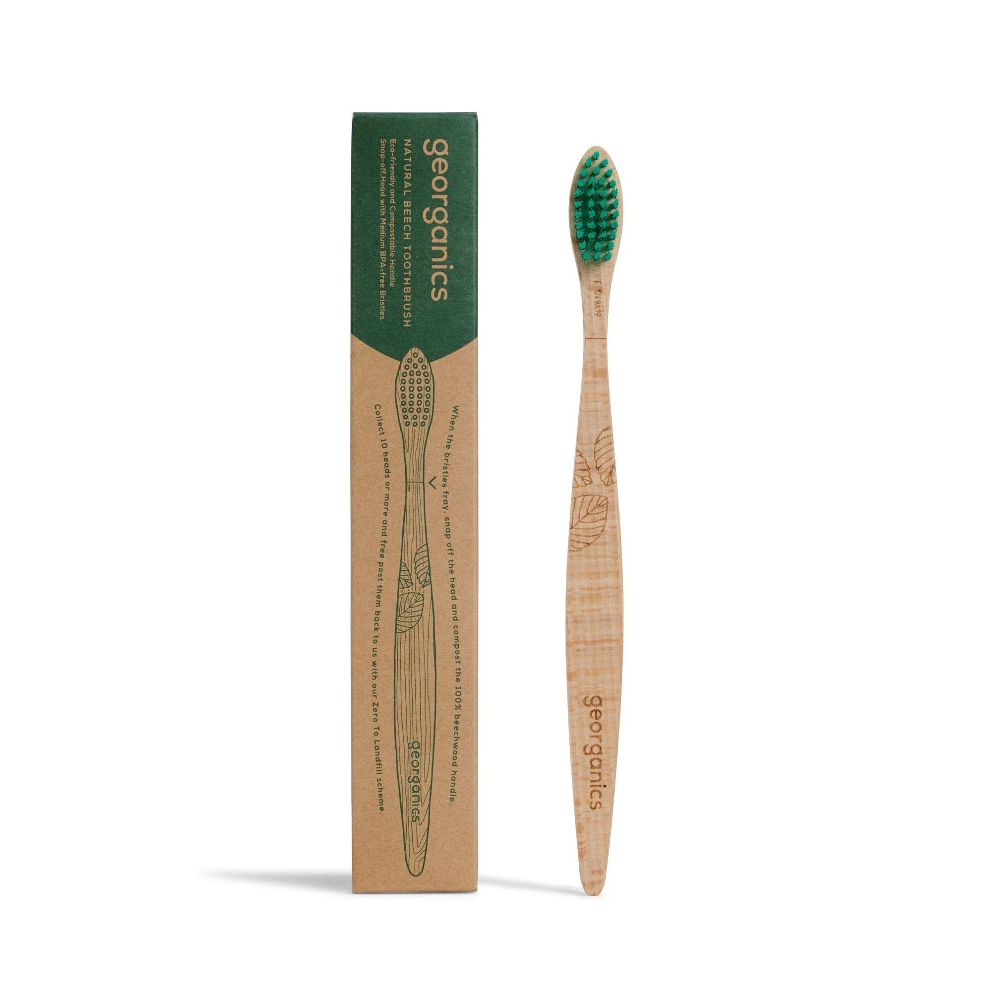 Beechwood Toothbrush - Medium