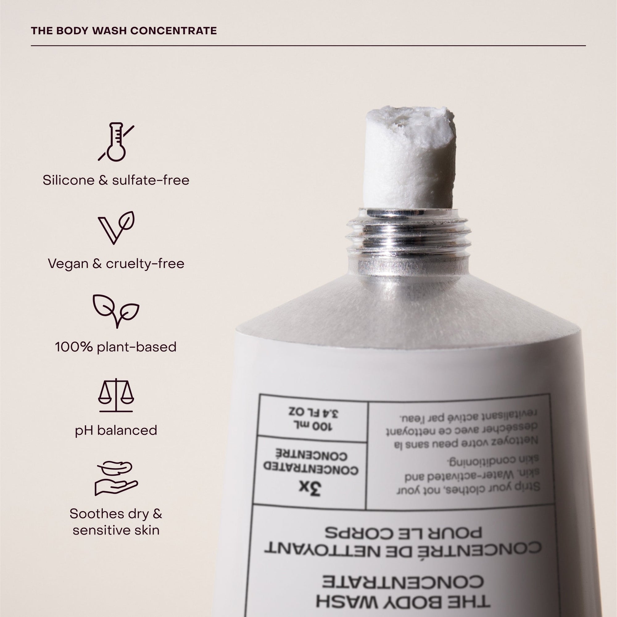 Everist Waterless Body Wash Concentrate
