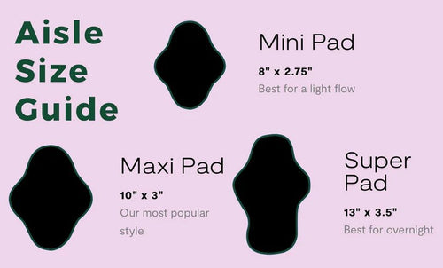 Aisle Reusable Pads – Maxi & Mini