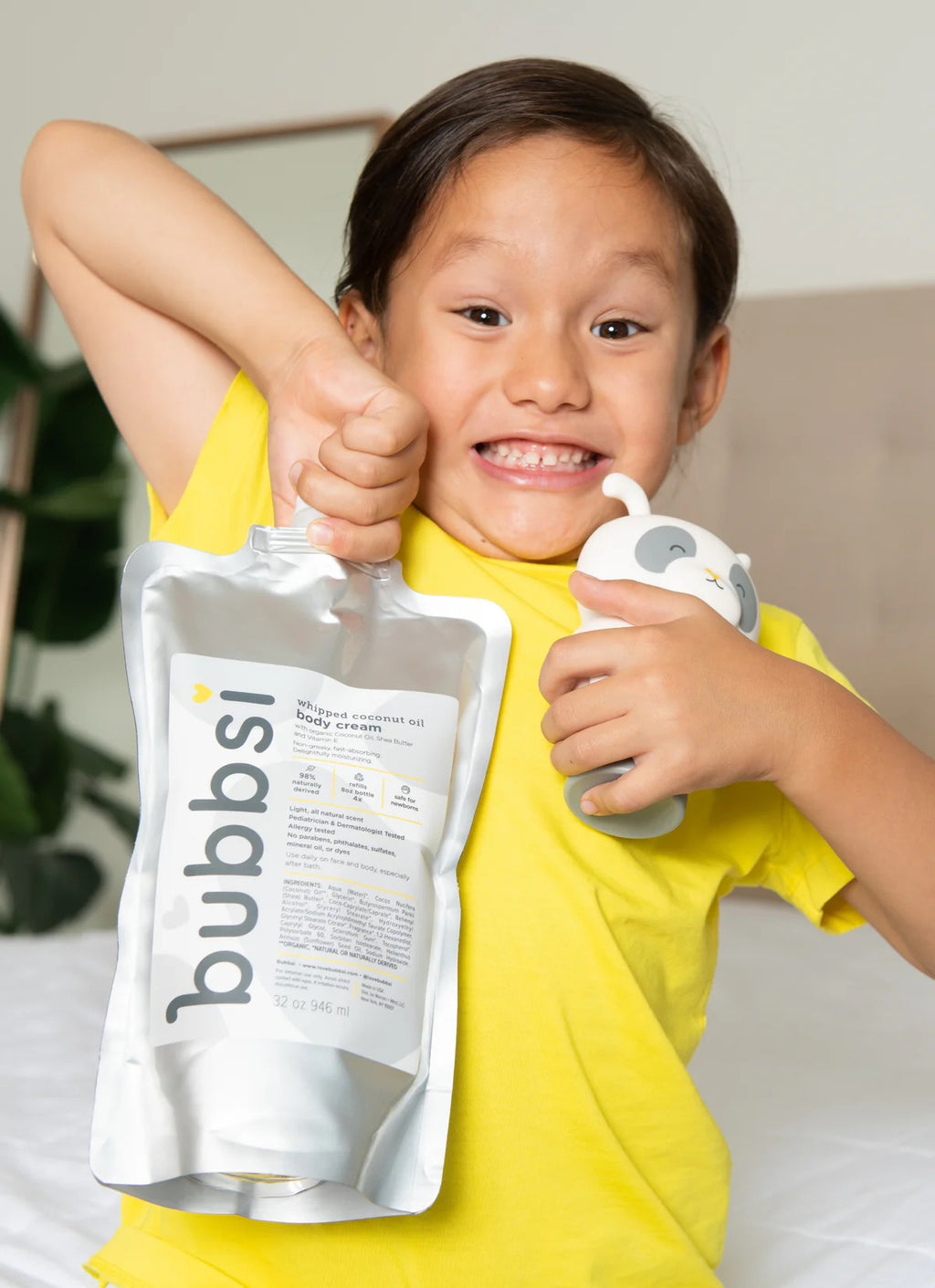 Bubbsi Coconut Oil Baby Lotion – Refillable