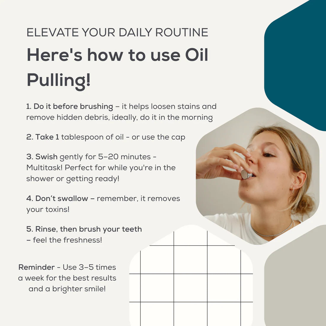 English Peppermint Oil-Pulling Mouthwash