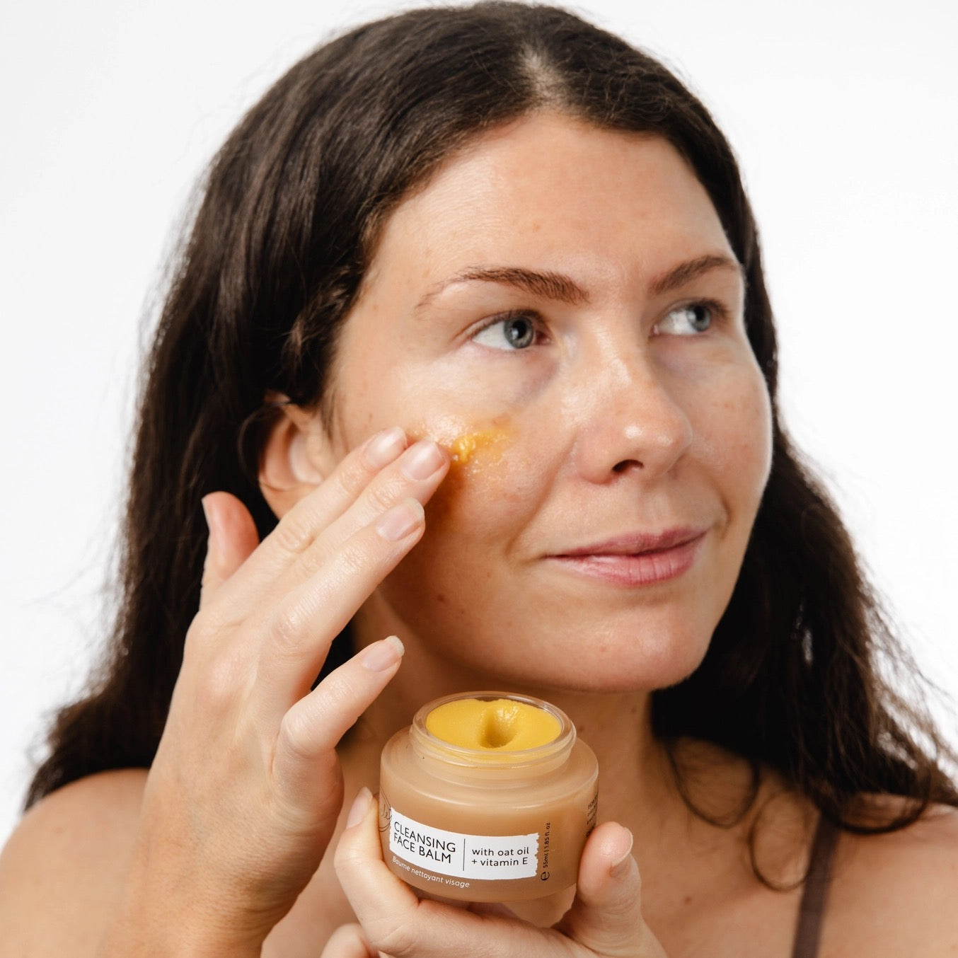 Eco Cleansing Balm Makeup Remover with Oat + Vitamin E