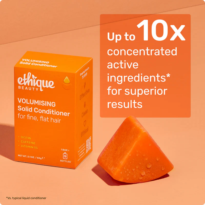 Shampoo and VOLUMISING Conditioner Bar Bundle — for oily hair and roots