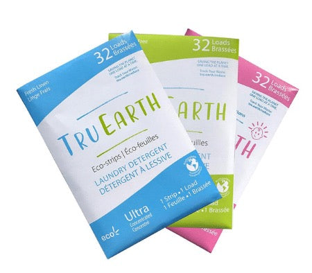 Tru Earth Laundry Strips – Fresh Linen (32 Loads)