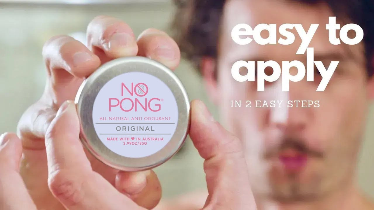 No Pong All-Natural Deodorant – Original