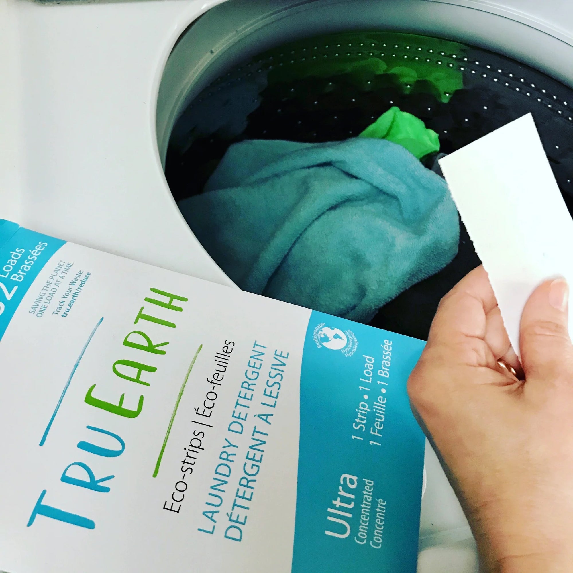 Tru Earth Laundry Strips – Fresh Linen (32 Loads)