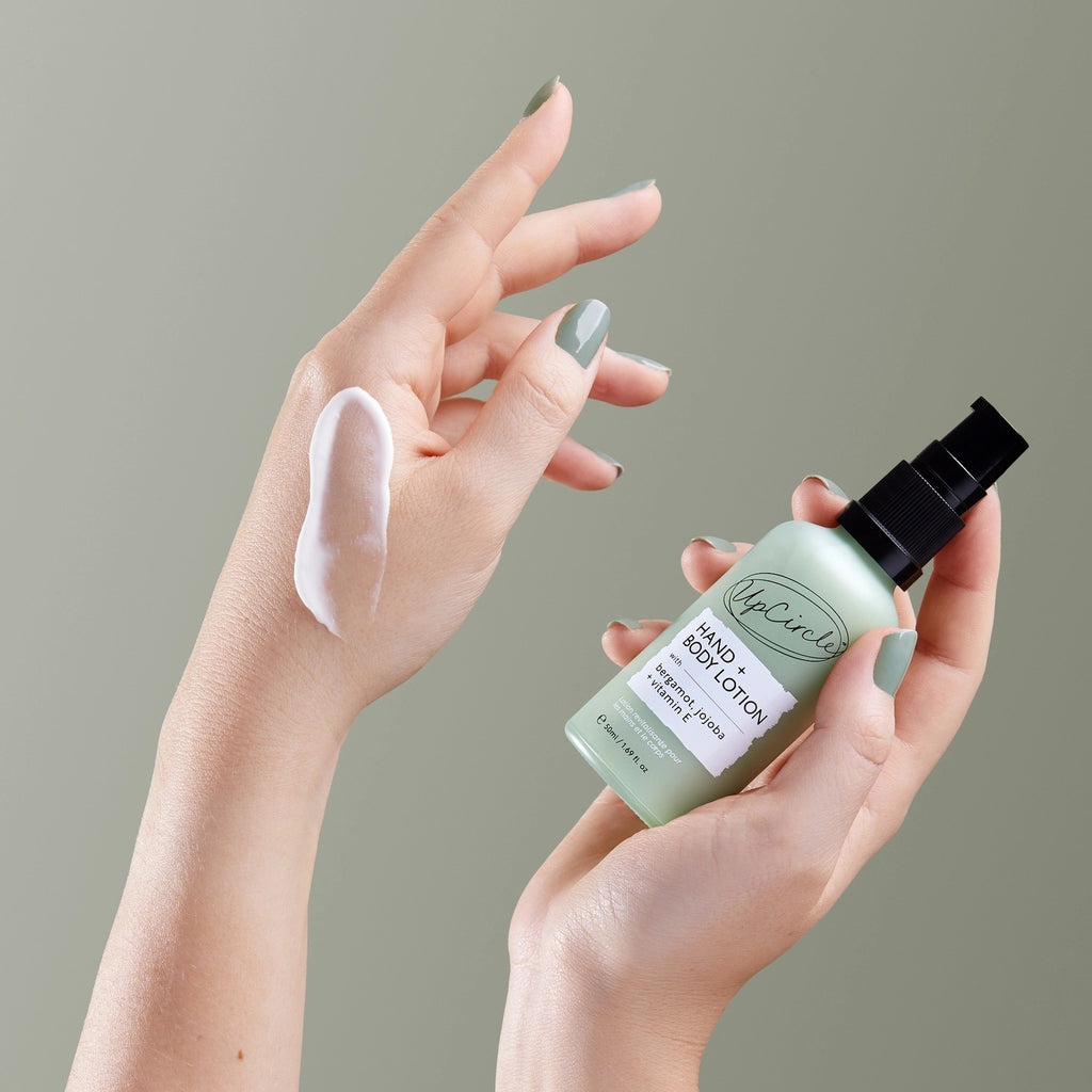 Beach Travel Size Hand + Body Lotion with Bergamot + Vitamin E