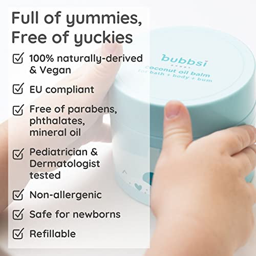 Bubbsi Baby Balm – Coconut + Shea